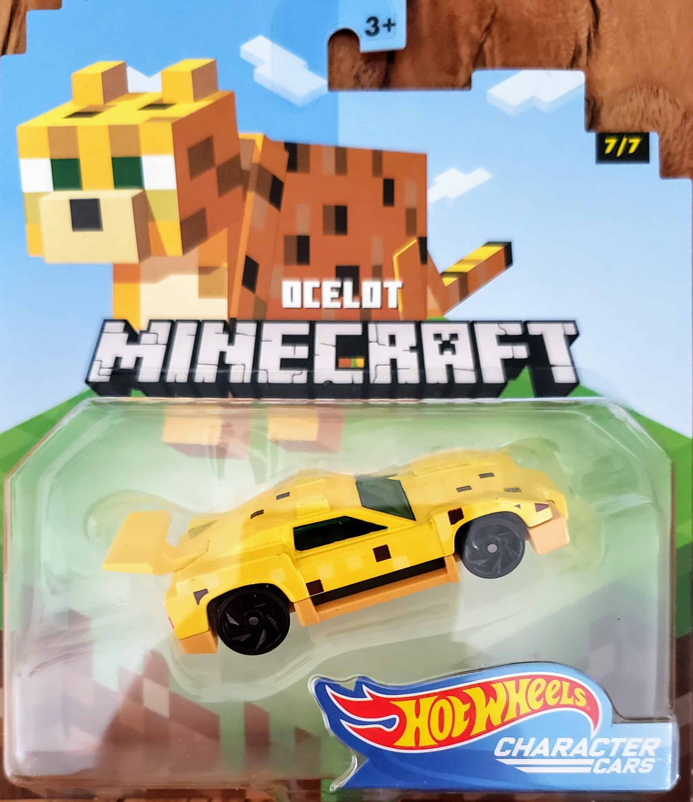 Hot Wheels Character Cars – Minecraft Ocelot – Universo Hot Wheels