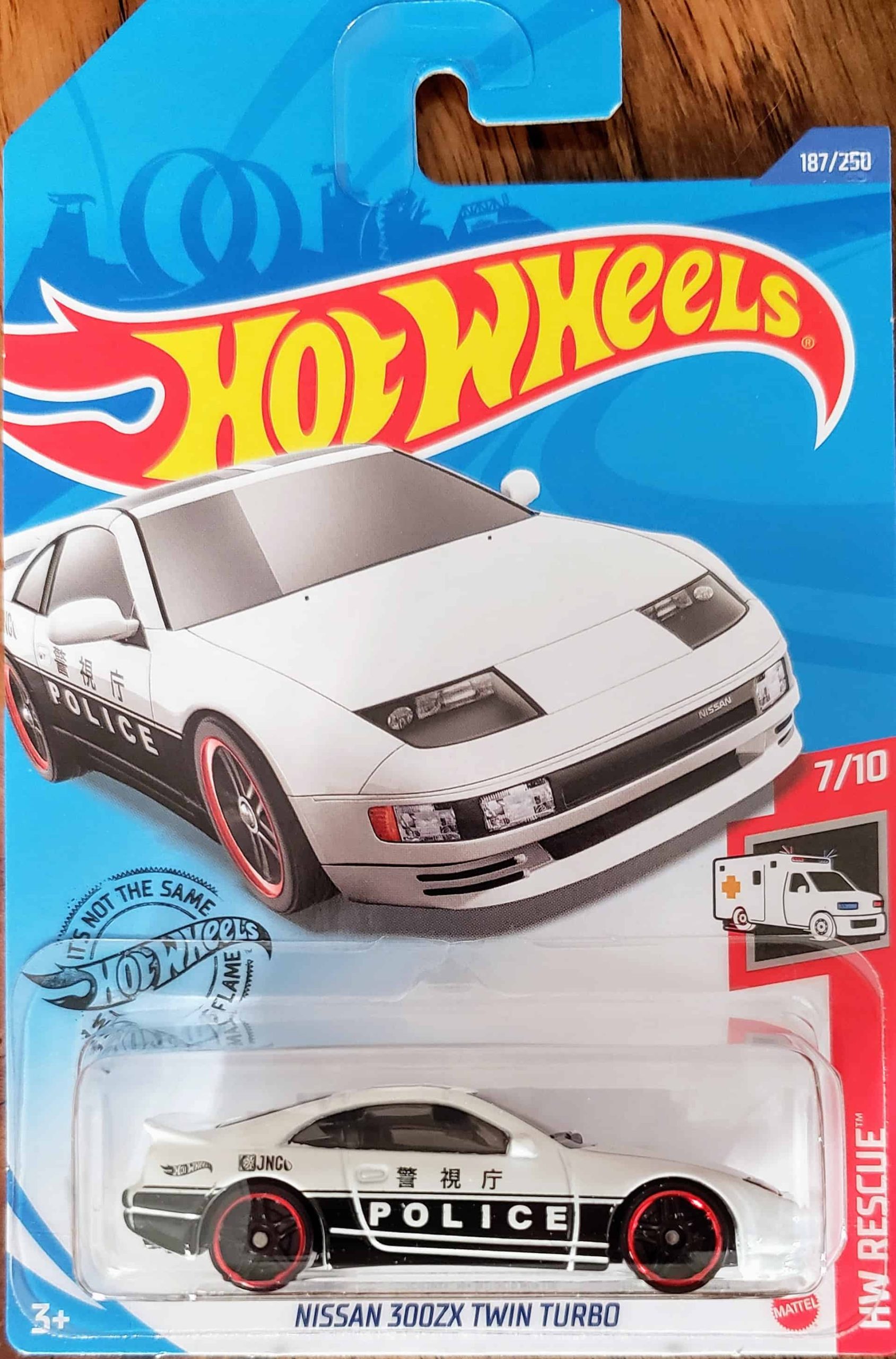 Hot Wheels Rescue – Nissan 300ZX Twin Turbo – Universo Hot Wheels