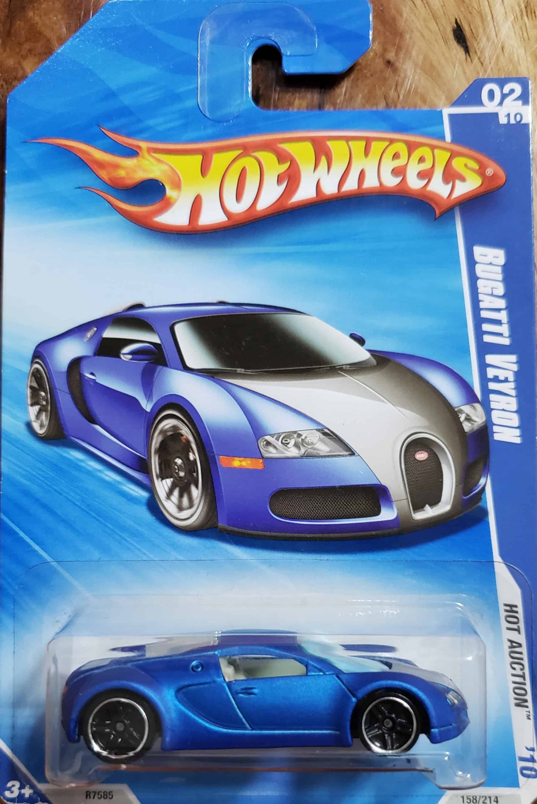 Hot Wheels Hot Auction – Bugatti Veyron – Universo Hot Wheels