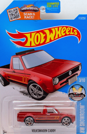 Hot Wheels Showroom - Volkswagen Caddy