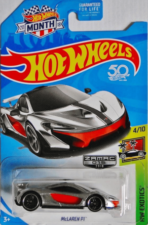 Hot Wheels Exotics - Zamac McLaren P1