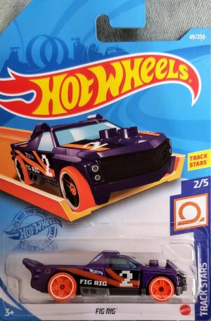 *Embalagem danificada* Hot Wheels Track Stars - Fig Rig
