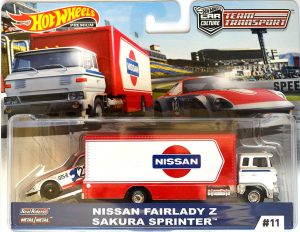 Hot Wheels Car Culture Team Transport - Nissan Fairlady Z / Sakura Sprinter