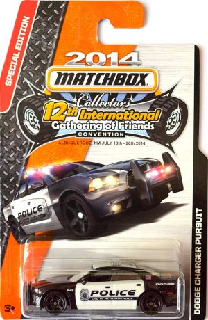Matchbox - Dodge Charger Pursuit (Exclusivo Convenção MBX 2014)