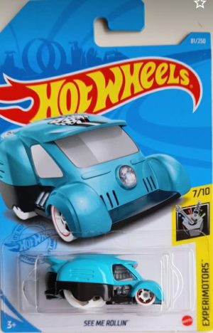 *Embalagem danificada* Hot Wheels Experimotors - See Me Rollin