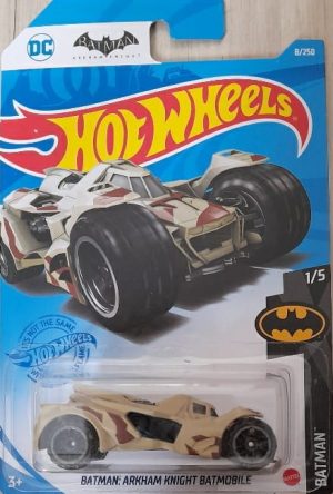 *Embalagem danificada* Hot Wheels Batman - Batman: Arkham Knight Batmobile