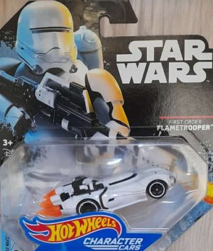 *Embalagem danificada* Hot Wheels Star Wars - First Order Flametrooper