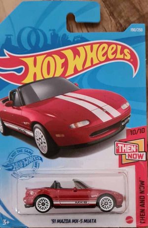 *T-HUNT* Hot Wheels Then and Now - '91 Mazda MX-5 Miata