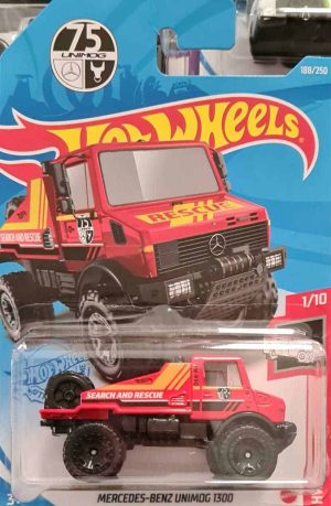 Hot Wheels Rescue - Mercedes-Benz Unimog 1300