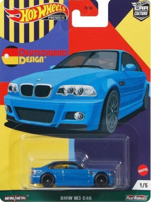 Embalagem danificada Hot Wheels Car Culture Deutschland - BMW M3 E46