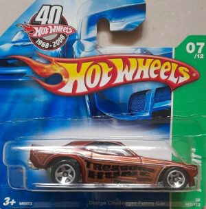 *T-HUNT* Hot Wheels - Dodge Challenger Funny Car