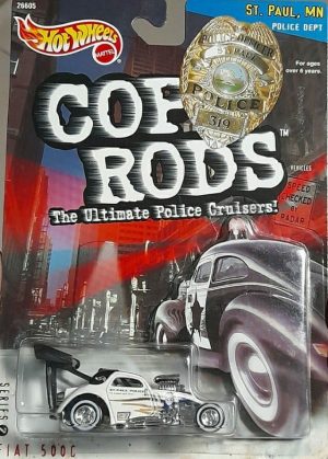 Hot Wheels Cop Rods - Fiat 500C