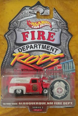 Embalagem danificada Hot Wheels Fire Rods - '56 Ford Truck