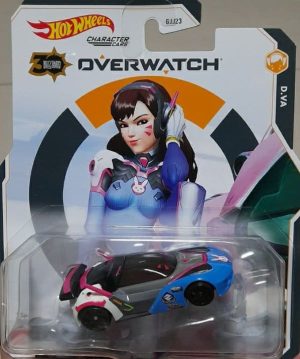 *Embalagem danificada* Hot Wheels Character Cars Overwatch - D.VA