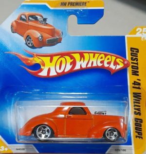 *Embalagem danificada* Hot Wheels Premiere - Custom '41 Willys Coupe