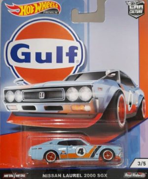 Hot Wheels Car Culture - Gulf Nissan Laurel 2000 SGX