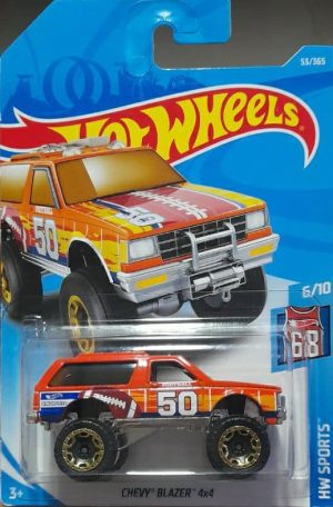 *Embalagem danificada* Hot Wheels Sports - Chevy Blazer 4x4