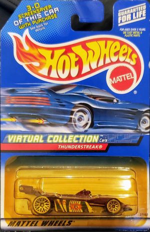 *Embalagem danificada* Hot Wheels Virtual Collection - Thunderstreak