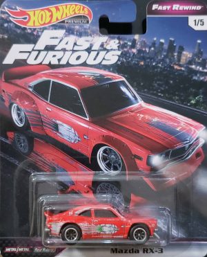 Hot Wheels Fast & Furious Fast Rewind - Mazda RX-3 (Velozes e Furiosos)