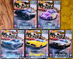 Hot Wheels Boulevard - Set C 2021 Completo (5 miniaturas)