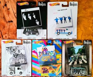 Hot Wheels Pop Culture - Beatles Set Completo (5 miniaturas)