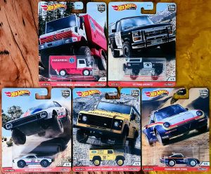 Hot Wheels Car Culture - Wild Terrain Set Completo (5 miniaturas)