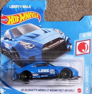 *Embalagem danificada* Hot Wheels J-Imports - LB-Silhouette Works GT Nissan 35GT-RR VER.2 LBWK