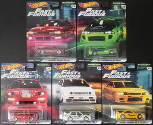 Hot Wheels Fast & Furious - Original Fast Set Completo (5 miniaturas Velozes e Furiosos)
