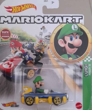 Hot Wheels Mario Kart - Luigi Mach 8
