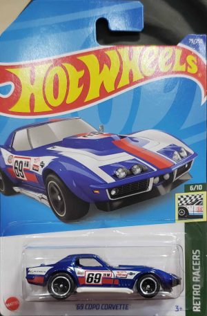 Hot Wheels Retro Racers - '69 Copo Corvette