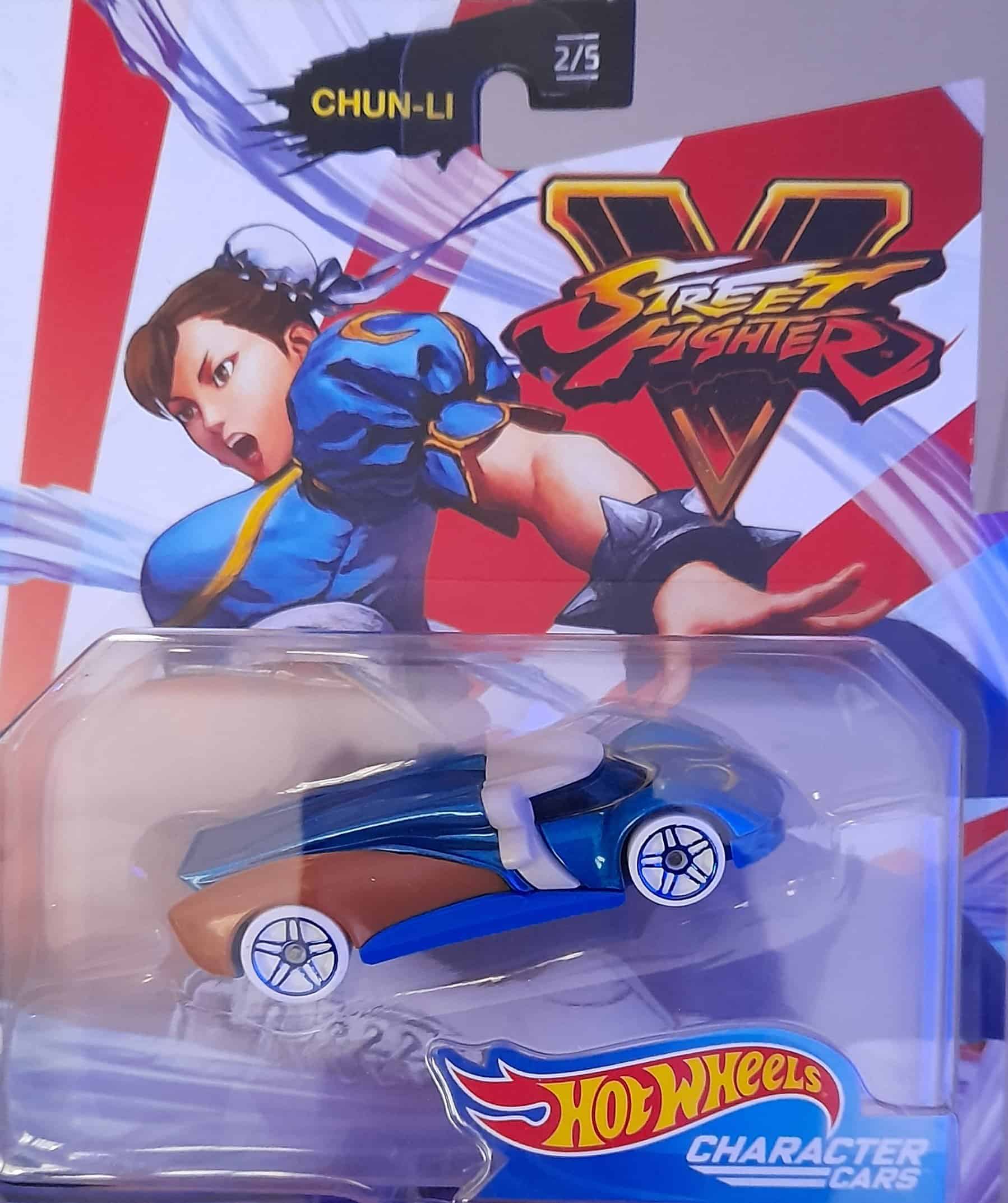 Hot Wheels Street Fighter V CARROS DE PERSONAGENS RYU/Chun-Li CARRO NOVO EM  FOLHA 887961812190