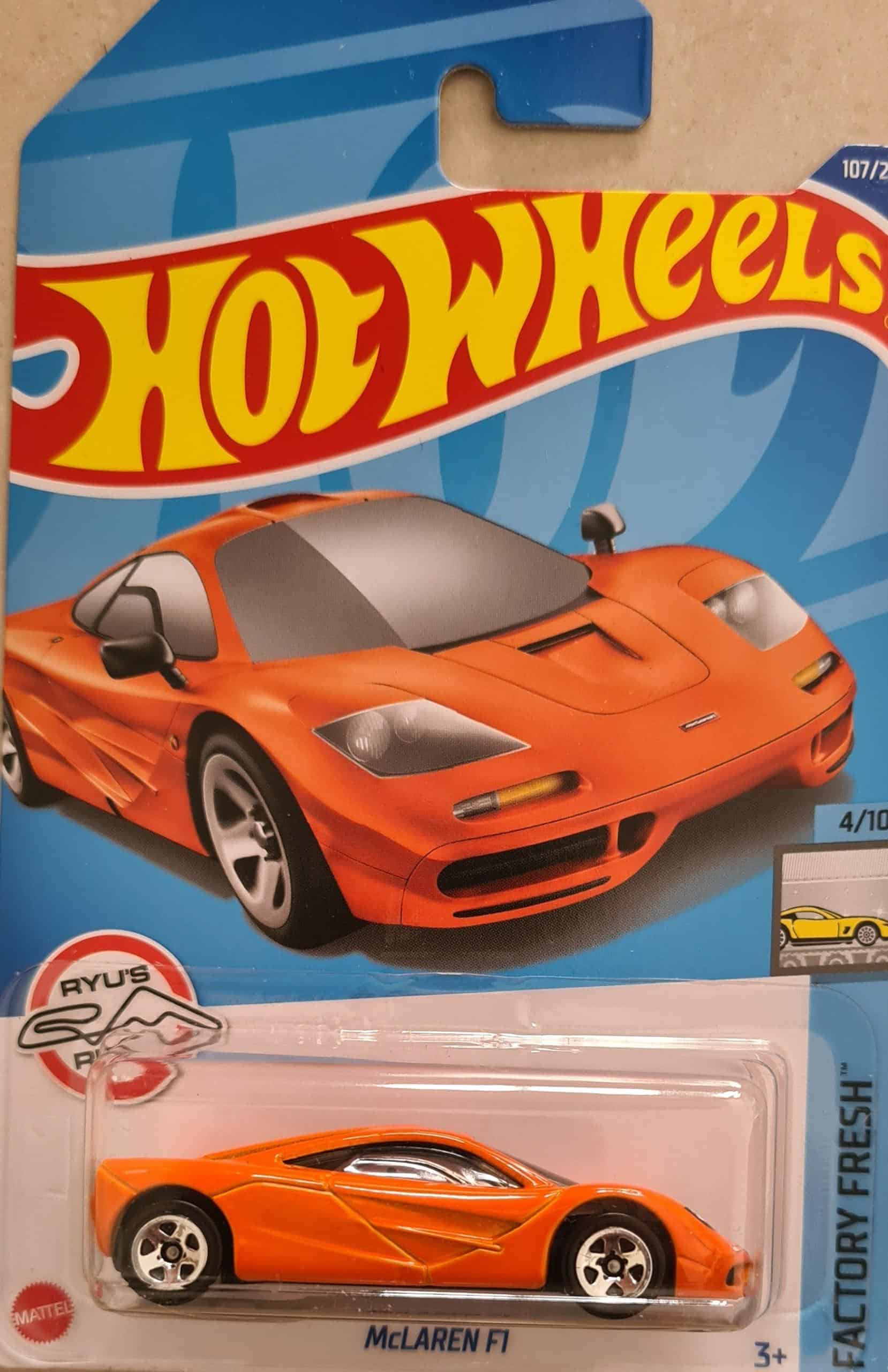 Hot Wheels Factory Fresh – McLaren F1 - Universo Hot Wheels