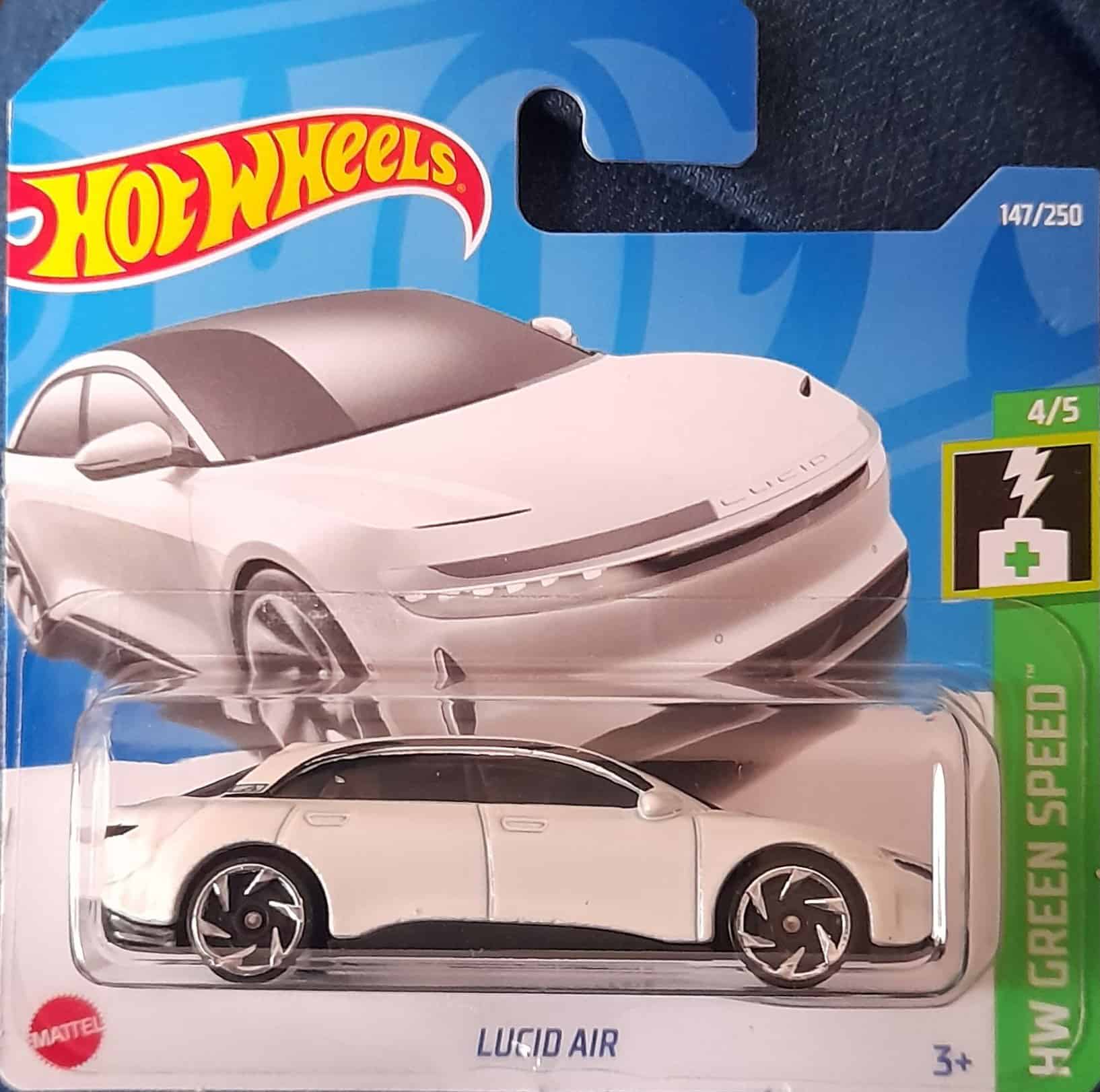 Hot Wheels Green Speed Lucid Air Universo Hot Wheels