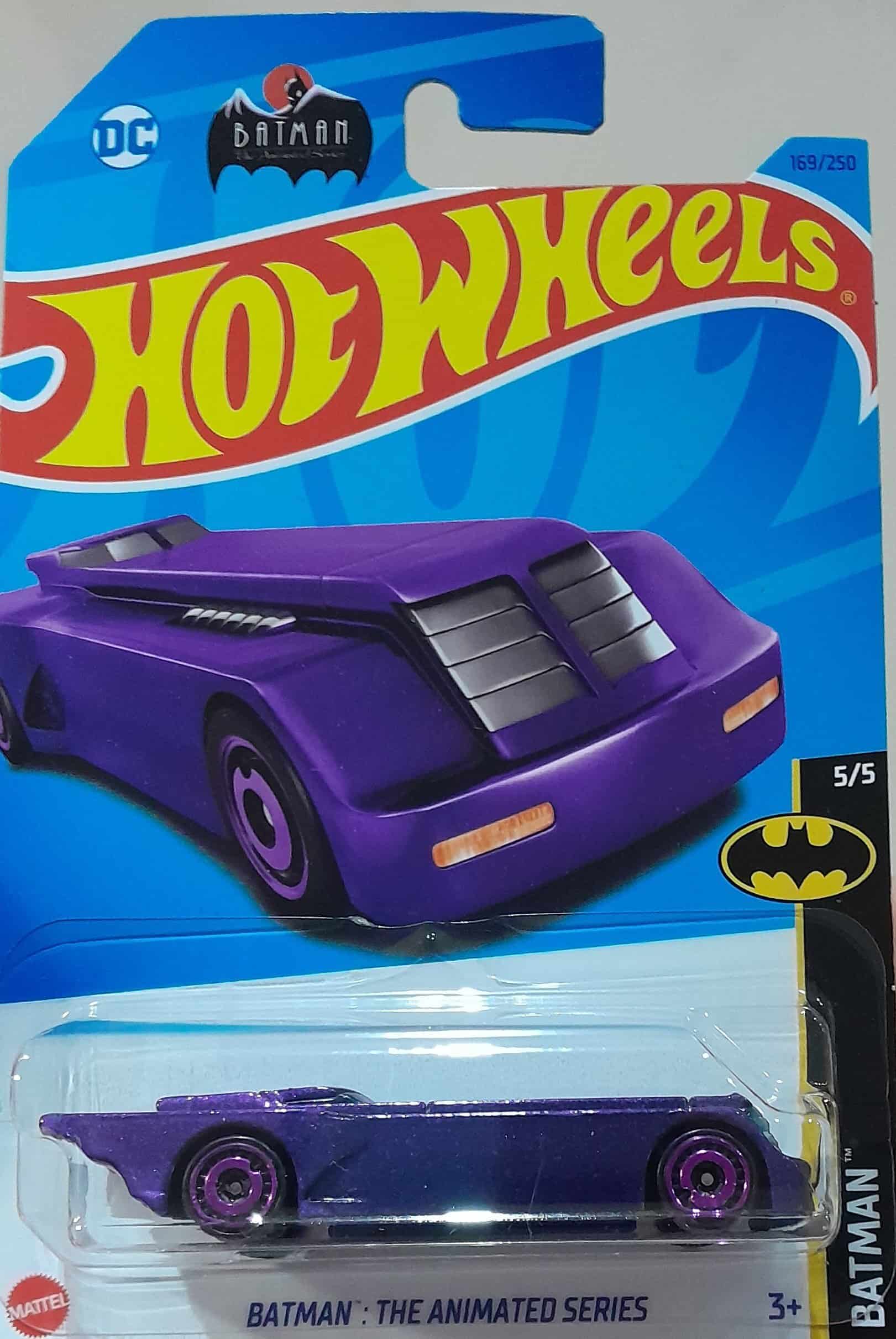 Carrinho Hot Wheels, Temático, Batman: The Animated Series, Batman 3/5