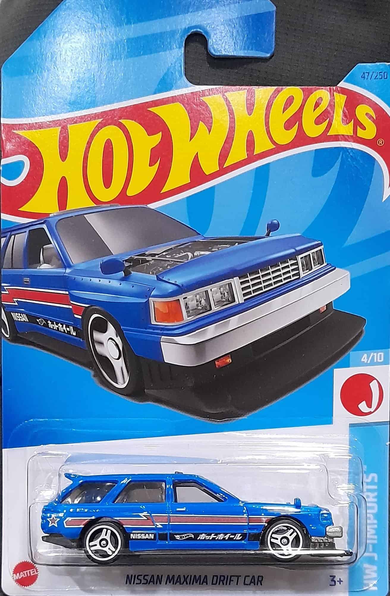 Hot Wheels Nissan Maxima Drift Car 4/10 Linha HW J-Imports