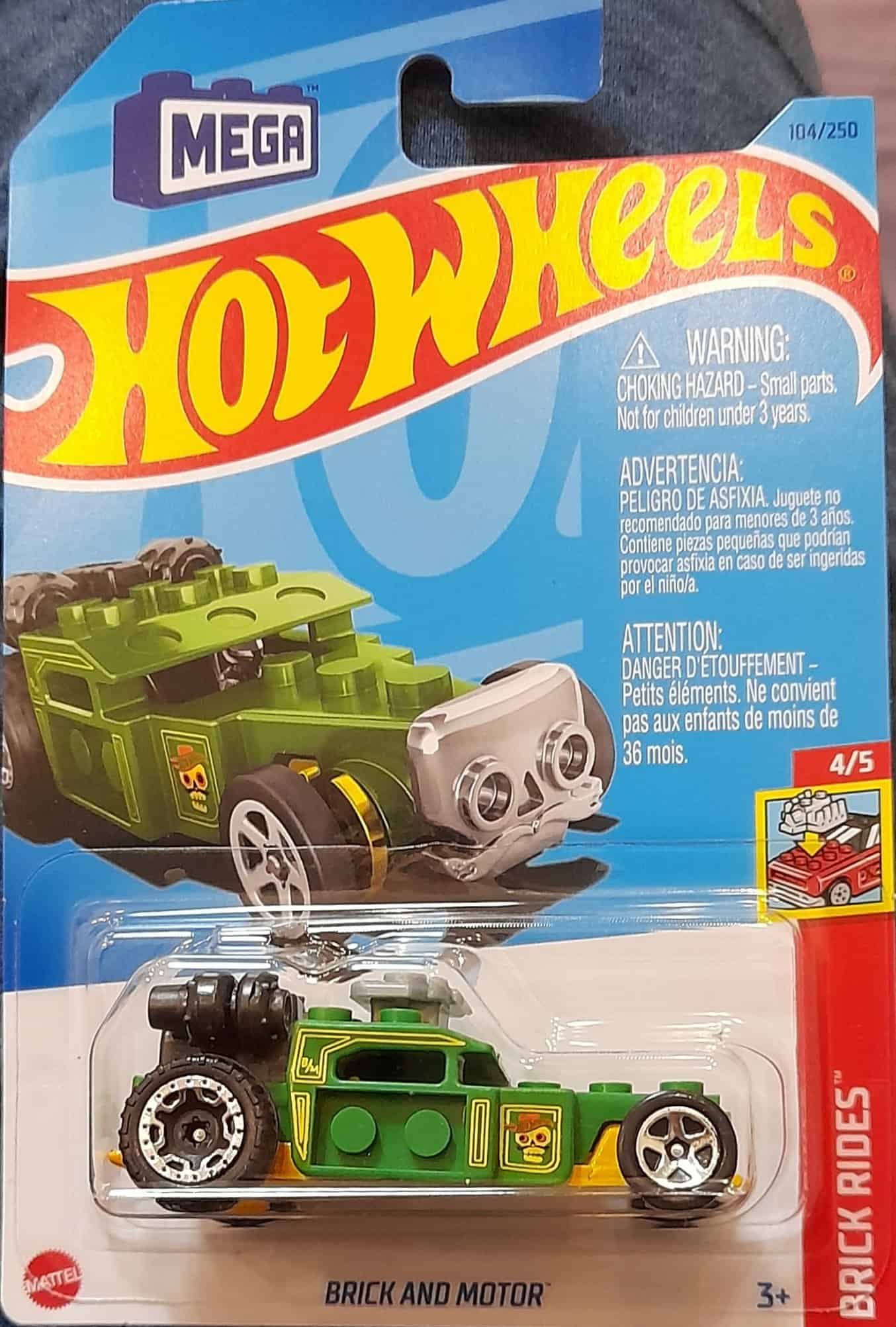 Hot Wheels Brick Rides Brick and Motor (Mega Blocks Lego) Universo