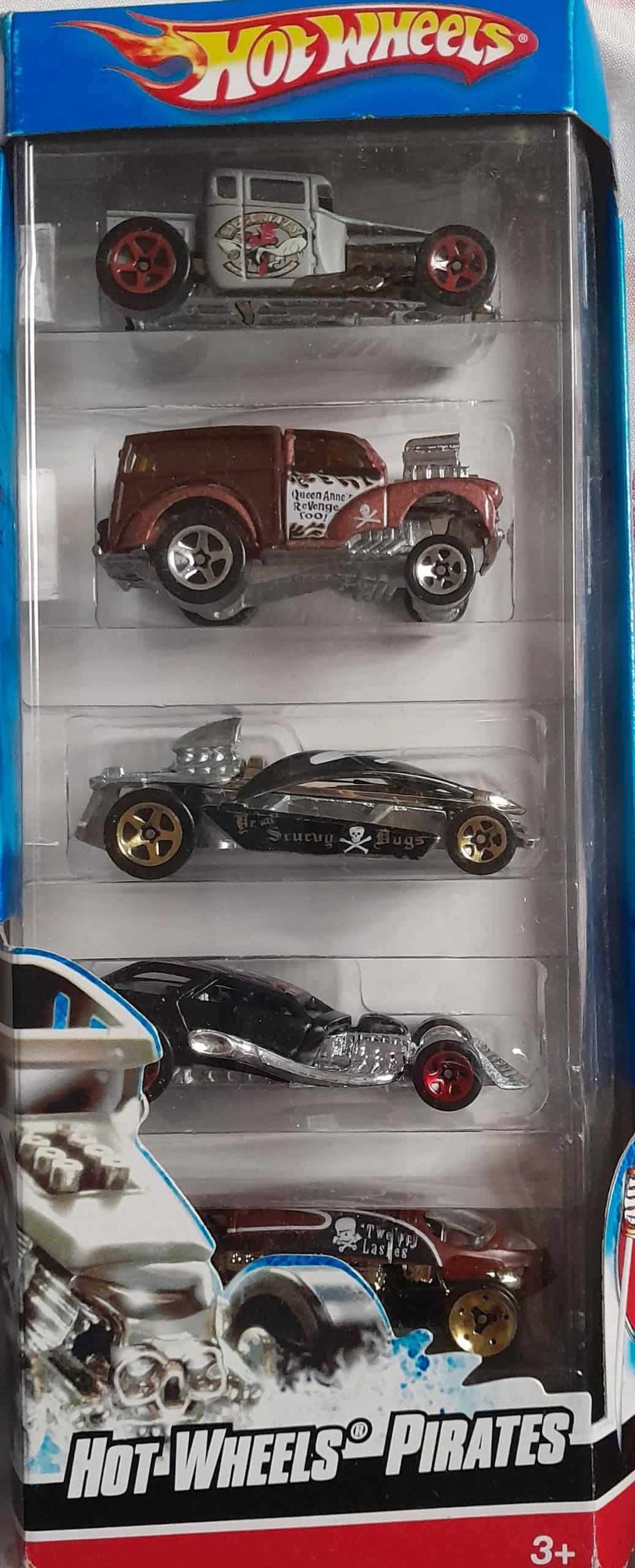 Pack Com 5 Carrinhos Hot Wheels X-raycers - Pirlimpimpim Brinquedos