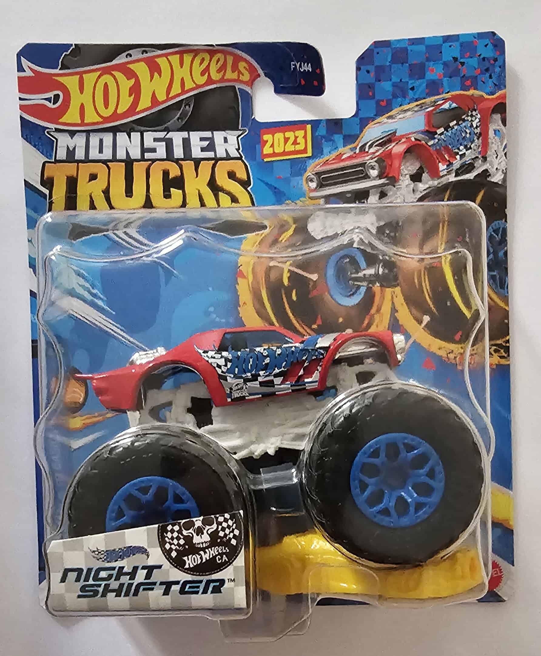Hot Wheels Monster Trucks Night Shifter Hwmt Back To Basics Universo Hot Wheels 4293