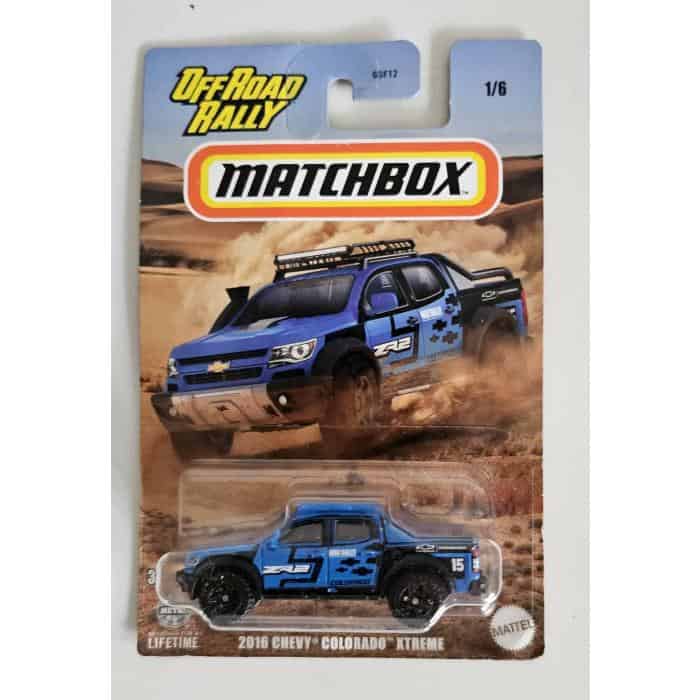 Matchbox - 2016 Chevy Colorado Xtreme (OffRoad Rally)