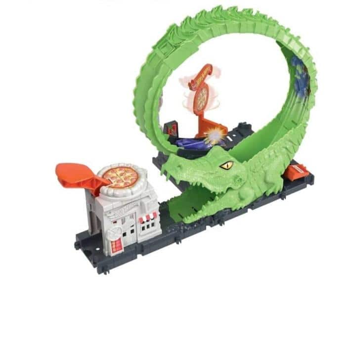 Hot Wheels Pistas - Ataque de Loop de crocodilo (Let's Race) - Image 2