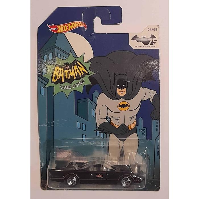 Hot Wheels Batman classic TV series - Batman classic TV series Batmobile (75 anos)