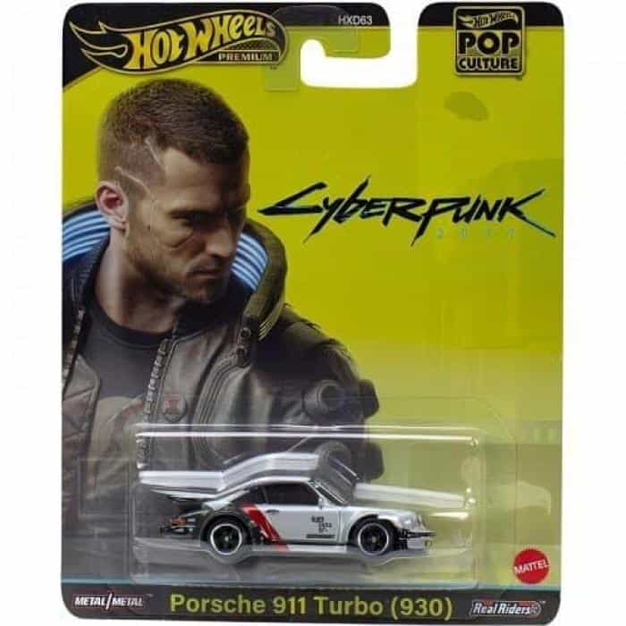 Hot Wheels Pop Culture - Cyberpunk 2077 - Porsche 911 Turbo (930)