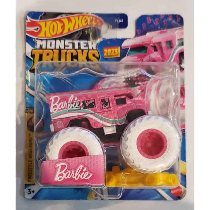 *Embalagem danificada* Hot Wheels Monster Trucks - Barbie