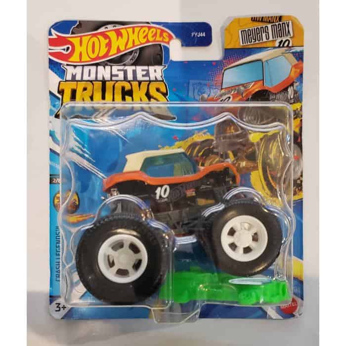 *Embalagem danificada* Hot Wheels Monster Trucks - Meyers Manx