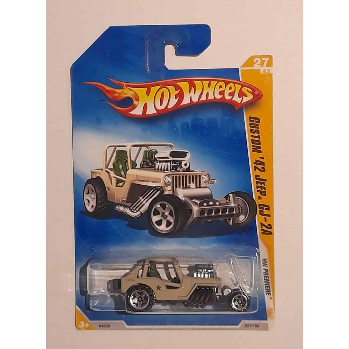 Hot Wheels Premiere - Custom '42 Jeep CJ-2A