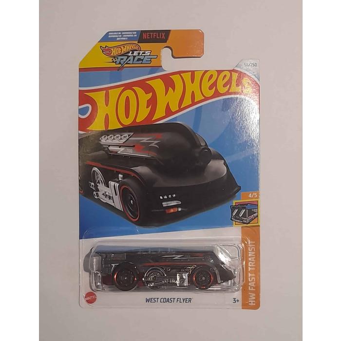 Hot Wheels Fast Transit - West Coast Flyer preto