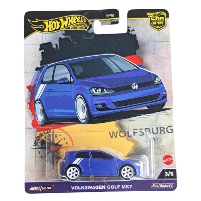 Hot Wheels Car Culture World Tour - Volkswagen Golf mk7