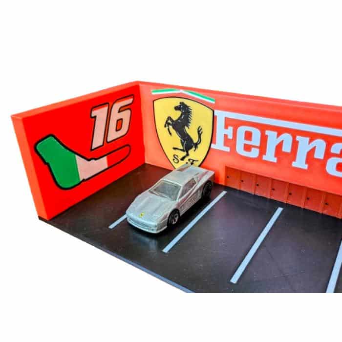 Hot Wheels Diorama - Garagem Ferrari - Image 3