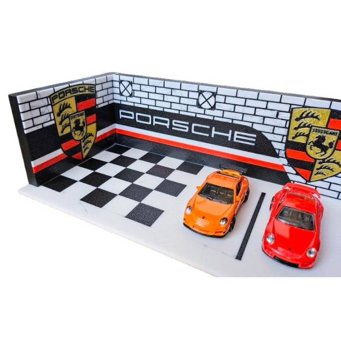 Hot Wheels Diorama - Garagem Porsche - Image 4