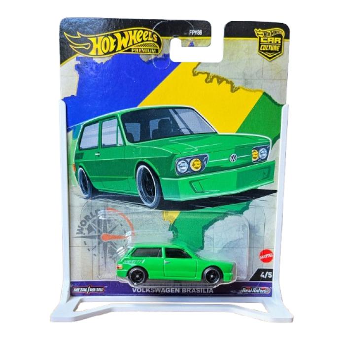 Hot Wheels Expositor - Display Mesa Blister Premium Branco 3 Unidades - Image 2